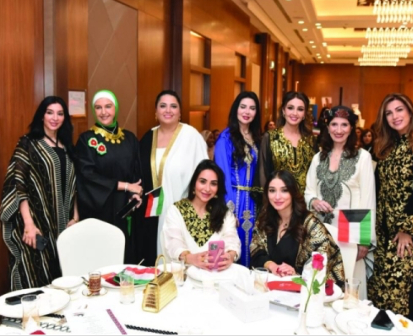 مجموعة المرأة الدولية احتفلت بالأعياد الوطنية هنوف البدر: الكويت منارة للدبلوماسية والتعاون 1 IMG 6550