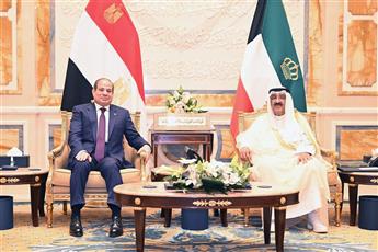 سمو الأمير والرئيس المصري يترأسان جلسة المباحثات الرسمية بين البلدين 1 832195 e