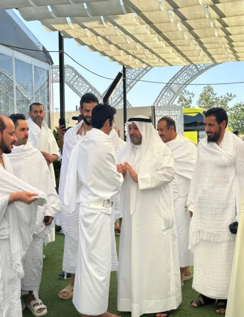 سفير الكويت في الرياض: توجيهات أميرية بتلبية احتياجات الحجاج الكويتيي 1 IMG 0098
