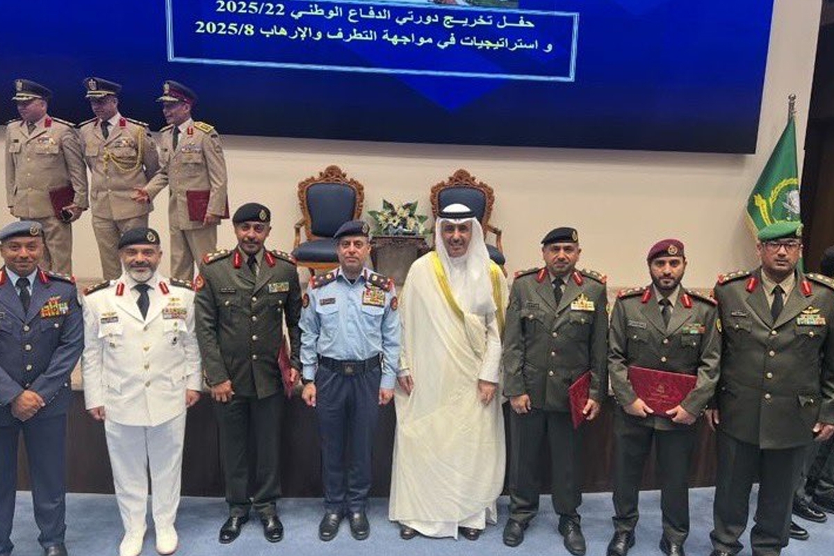تخريج 6 ضباط كويتيين من «الدفاع الوطني» الأردنية 1 IMG 1101