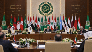 اجتماع عربي مغلق لتنسيق المواقف بشأن التصعيد الإقليمي والأمن القومي 10 file 000000005654820ca671affd121862b5